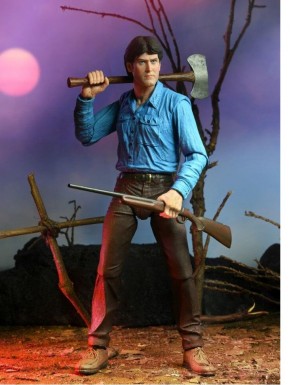 Figura Neca Ash 18 cm com acessórios Evil Dead