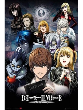 Poster maxi de Death Note com protagonistas