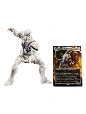 Figura Marvel Legends Agent Anti-Venom con carta exclusiva