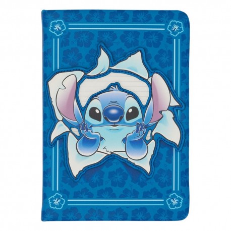 Libreta azul de Stitch de Disney