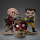 Figurine Deadpool Démasqué Mini Co. Iron Studios