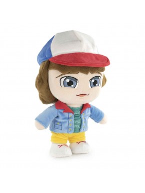 Peluche de Dustin de Stranger Things 31 cm con gorra tricolor