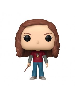 Figurine en vinyle POP! Hermione Granger de 9 cm avec baguette