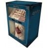 Conjunto de oferta Harry Potter Caneca + porta-chaves + base para copos do Mapa dos Marotos