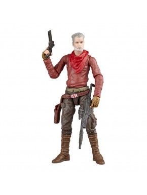 Figura de Cobb Vanth de Star Wars en pose de acción