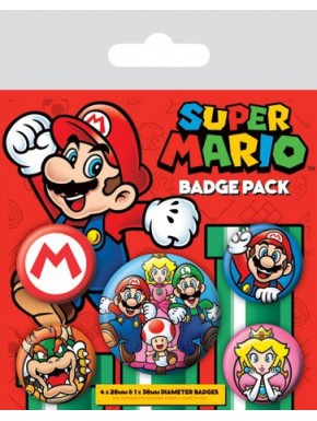Pack Chapas Super Mario