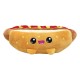 Pelúcia Yummis Hot Dog 22 cm com olhos grandes