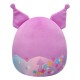 Peluche Hello Kitty Squishmallows Kuromi rosa con estrellas