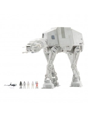Vehículo Star Wars AT-AT con figuras articuladas