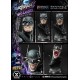 Estatua de Batman VS Batman Who Laughs con iluminación LED
