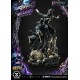 Estatua de Batman VS Batman Who Laughs con iluminación LED