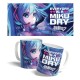 Taza Hatsune Miku 325 ml diseño vibrante