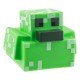 Pato de baño Creeper de Minecraft verde 6 cm