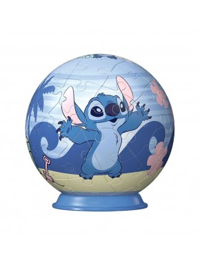 Puzzle 3D Stitch esfera 55 piezas Ravensburger