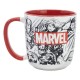 Taza de cerámica Marvel collage 380 ml