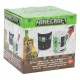 Taza Minecraft con diseño térmico que cambia de color