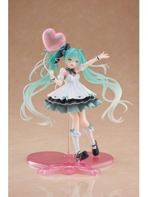 Statue PVC Hatsune Miku avec ballon en cœur