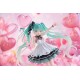 Statue PVC Hatsune Miku avec ballon en cœur