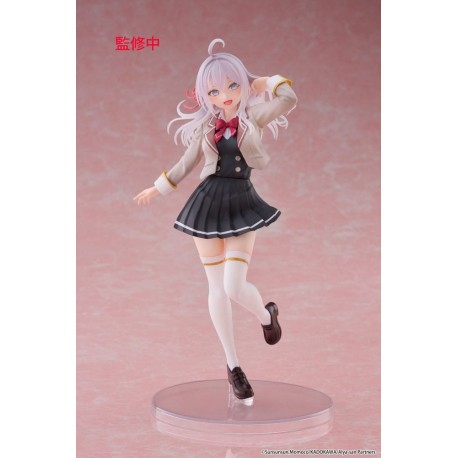 Figurine PVC Alya uniforme scolaire 18 cm
