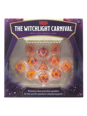 Set de 11 dados Witchlight Carnival para Dungeons & Dragons