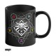 Taza negra The Witcher III con cambio de dibujo al calor
