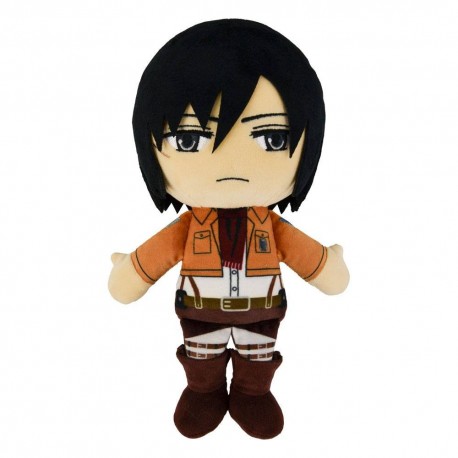 Peluche Mikasa Ackermann 26 cm d'Attack on Titan