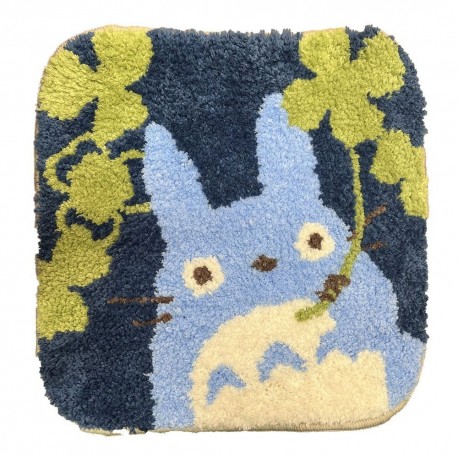 Cojín Mi vecino Totoro azul y verde 38x38 cm