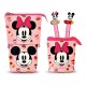 Trousse Pop Up Minnie Mouse rose avec stylos gel