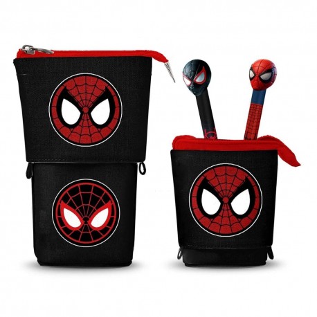 Estuche Pop Up de Spider-Man con bolígrafos de gel borrable