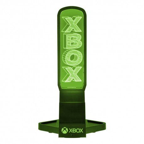 Lámpara soporte para auriculares Xbox en color verde