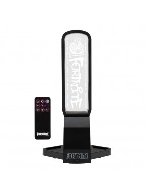 Lámpara soporte auriculares Fortnite con luz y control