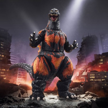 Figurine Godzilla Burning 1995 de 20 cm avec accessoires