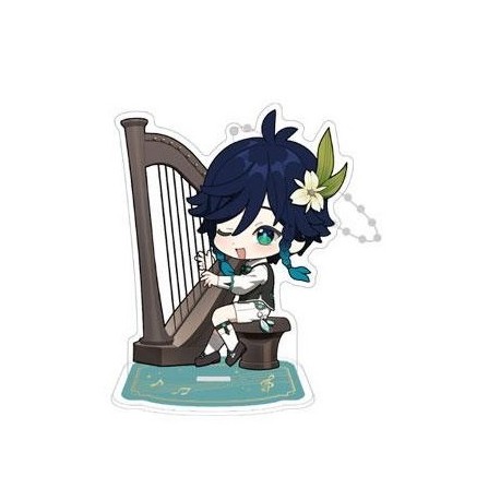 Figura y llavero Venti Genshin Impact 9 cm