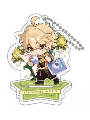 Figura acrílica de Aether de Genshin Impact, 9 cm