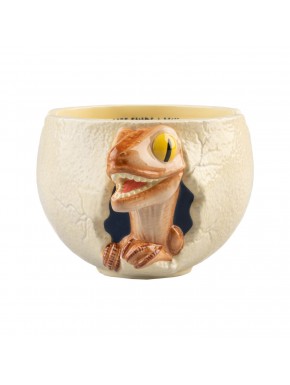 Bowl 3D Jurassic Park con Velociraptor