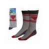 Chaussettes Superman grises taille unique 38-45