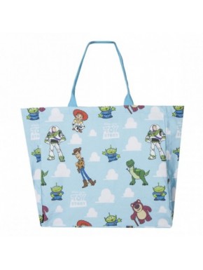 Bolsa shopping XL Toy Story azul claro