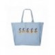 Sac shopping XL bleu Mickey Mouse au design rétro