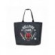 Sac noir XL Stranger Things avec design Hellfire Club