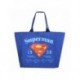 Bolsa de compras XL Superman color azul oscuro