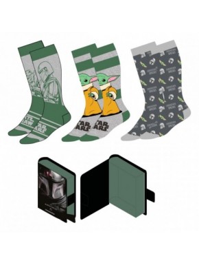 Pack de calcetines The Mandalorian, diseño de personajes