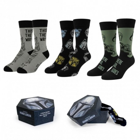 Pack de chaussettes The Mandalorian avec designs exclusifs