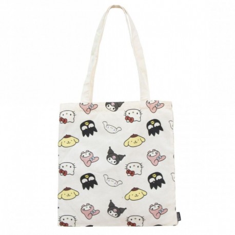 Sac de courses multicolore Hello Kitty avec personnages