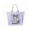 Bolsa de Compras XL Hello Kitty Kuromi Lilás