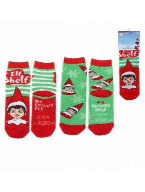 Meias The Elf com design festivo