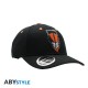 Casquette noire Chainsaw Man avec logo orange