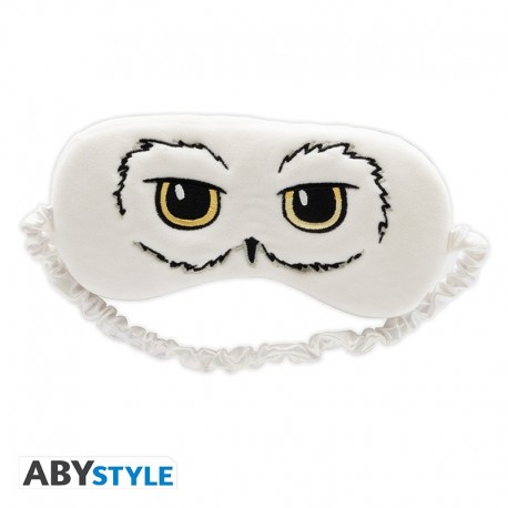 Antifaz de dormir blanco de Hedwig de Harry Potter