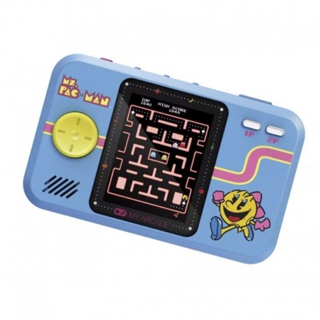 Consola portátil Pocket Player de Pac-Man azul