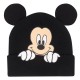 Gorro negro con orejas de Mickey Mouse espiando