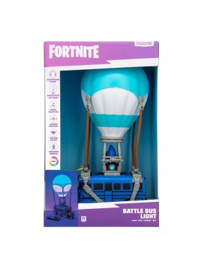 Lámpara diorama Battle Bus Fortnite con luz USB